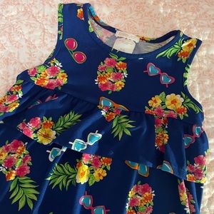 Forever Me Yummy Floral Toddler Dress-Size 4-Excellent condition